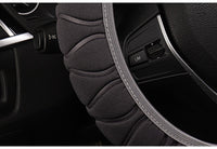 Braid On The Wheel Car Steering Wheel Cover (Red) - Velvet Signature Luxury e-Retail Bar