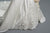 JUSERE Exquisite A-Line Strapless Embroidery Satin Wedding Gown