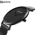Ultrathin Quartz Timepiece - Matte Black