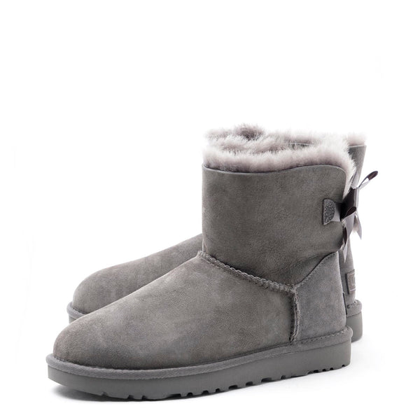 Mid Rise Ugg Boot (Gray)